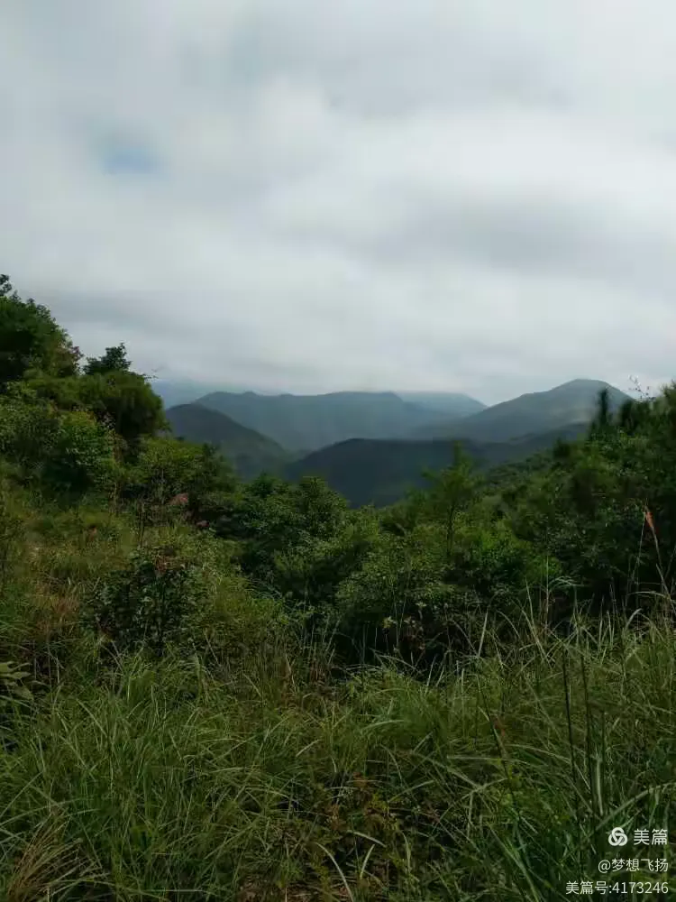 美丽的容县大水村天堂顶
